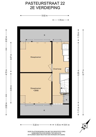 Floorplan - Pasteurstraat 22, 1433 KT Kudelstaart